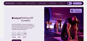 What is Hotpod Yoga Notting Hill