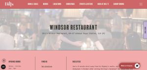 Bill’s Windsor Restaurant
