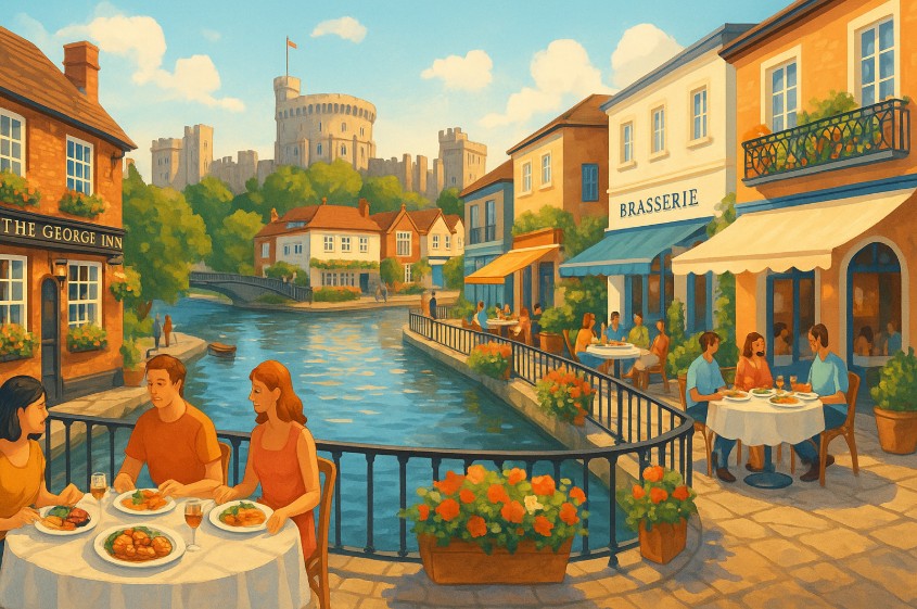 restaurants in windsor uk
